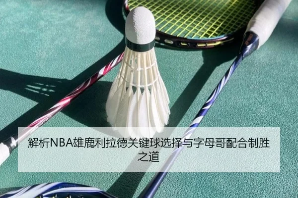解析NBA雄鹿利拉德关键球选择与字母哥配合制胜之道